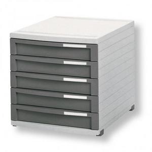 Zásuvkový box Contur 5 zatvorený 50mm - Plastobal