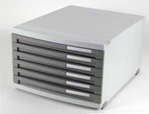 Zásuvkový box Contur 6 zatvorený 25mm - Plastobal