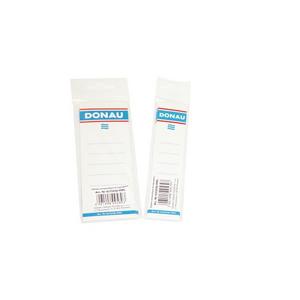 Štítok chrbtový samolepiaci pre zakladače 33x153mm biely - Plastobal