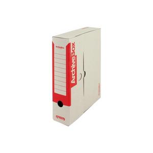 Archívny box EMBA TYP I/75/COL/C červený - Škatule na archiváciu | ***