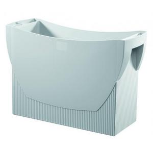 Prenosný box na závesné obaly HAN SWING bez veka sivý - Plastobal