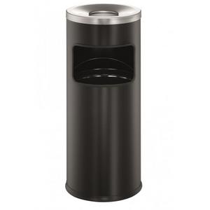 Kôš s popolníkom 17l čierny - Plastobal