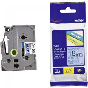 Samolepiaca páska Brother TZe-541 18mm modrá/čierna - Plastobal