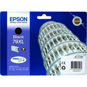 Atramentová náplň Epson C13T790140 black XL 79XL pre WF-5620/5690/5190/5000 (2.600 str.) - Plastobal