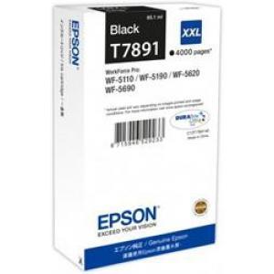 Atramentová náplň Epson C13T789140 black XXL pre WF-5620/5690/5190/5000 (4.000 str.) - Plastobal