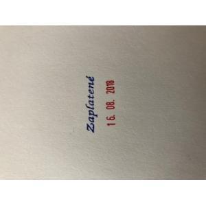 Pečiatka Colop S 160/L2 ZAPLATENÉ - Plastobal