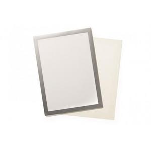 Duraframe Grip A4 strieborný - Plastobal