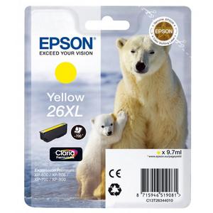 Atramentová náplň Epson T2634 26XL Claria yellow pre XP-600/700 (9,7 ml) - Plastobal