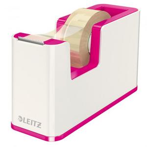 Dispenzor s páskou Leitz WOW biely/metalický ružový - Plastobal