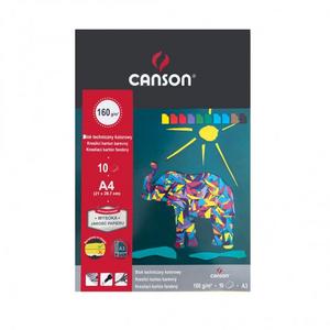 Farebný výkres A4, mix 10 farieb, 160g `Šport` - Plastobal