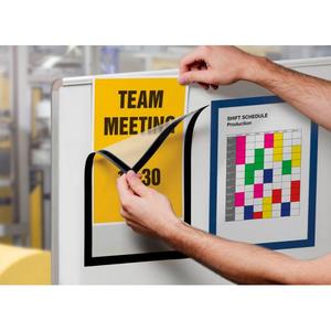 Magnetický DURAFRAME MAGNETIC A4 čierny 1 kus - Plastobal