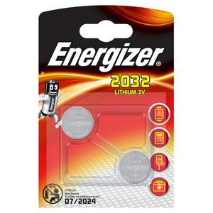 Batéria Energizer CR2032 gombíková 2ks - Plastobal