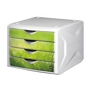 Zásuvkový box Chameleón springtime - Plastobal