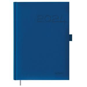 Diár Cheftimer A5 1D/1st modrý 2023 - Plastobal