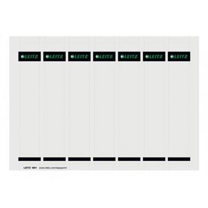 Chrbtové štítky potláčatelné pre zakladače Leitz 180° šírka chrbta 52 mm - Plastobal