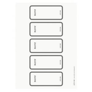 Chrbtový štítok potláčatelné samolepiaci pre zakladače WOW - Plastobal