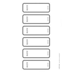 Chrbtové štítky potláčatelné pre zakladače Leitz 180° WOW šírka chrbta 50 mm - Plastobal