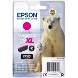 Atramentová náplň Epson T2632 26XL Claria cyan pre XP-600/700 (9,7 ml) - Plastobal