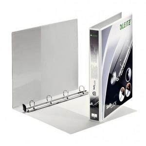 Zakladač prezentačný Leitz Softclick4DR/20mm krúžkový biely - Plastobal