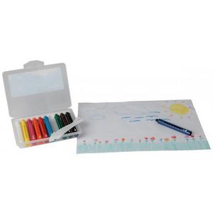 Voskovky 10 farieb vodeodolné - Farbičky, ceruzky | ***