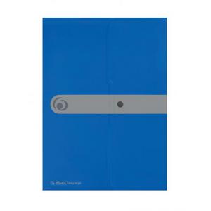 Plastový obal A4 s cvočkom Herlitz Easy Orga modrý - Plastobal