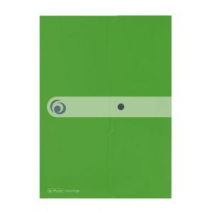 Plastový obal A4 s cvočkom Herlitz Easy Orga jablkovozelený - Plastobal