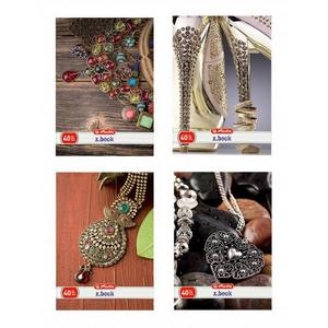 Zošit Herlitz A4 40 listov linajkový s parciálnym lakom Klenoty - Plastobal