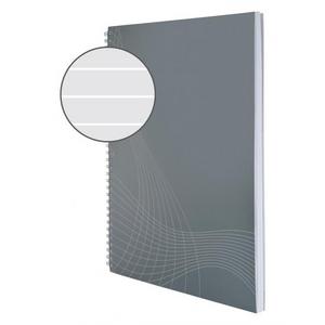 Blok Notizio A4 80 listov linajkový - Plastobal