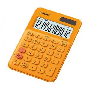 Kalkulačka CASIO MS-20UC oranžová - Plastobal