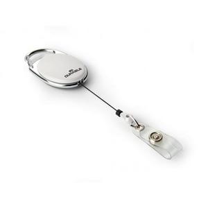 Výsuvný kotúč s prúžkom DURABLE JOJO STYLE biely 10ks - Plastobal