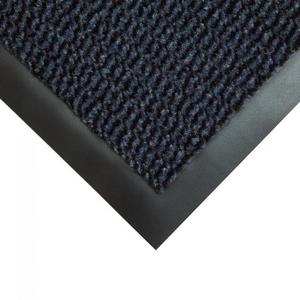 Rohož Vyna-Plush 90x120cm čierna/modrá - Plastobal