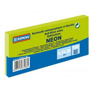 Bloček Donau neónový 38x51 zelený/3ks - Plastobal