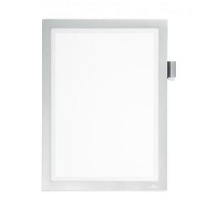 Magnetický DURAFRAME MAGNETIC NOTE A4 strieborný - Plastobal