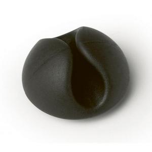 Úchytka na káble CAVOLINE CLIP 1 čierna - Plastobal