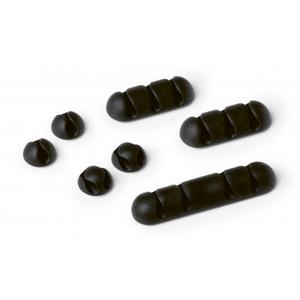 Úchytka na káble CAVOLINE CLIP MIX čierna - Plastobal