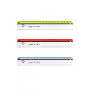 Pravítko Herlitz my.pen 17cm plastové mix farieb - Plastobal