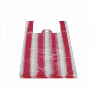 Taška (HDPE) pruhovaná 30+14 x 50 cm `10kg` [100 ks] - Vrecia, sáčky a tašky | ***