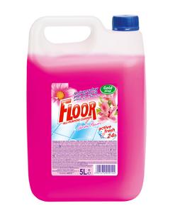 FLOOR záhrada 5 L, univerzálny prípravok na umývanie podláh, obkladov a dlažieb - Plastobal
