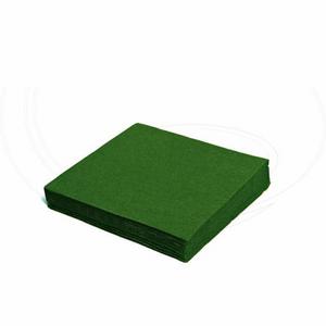 Obrúsok (PAP-FSC Mix) 2vrstvý tmavozelený 33 x 33 cm [250 ks] - Plastobal