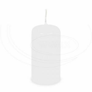 Sviečka valcová biela O60 x 120 mm [1 ks] - Plastobal