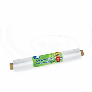 Potravinová fólia (PE) 9µm 44cm x 300m jednotlivo balená [1 ks] - Plastobal