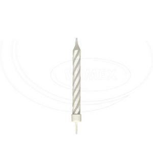 Narodeninová sviečka so stojančekom 80mm [8 ks] - Plastobal