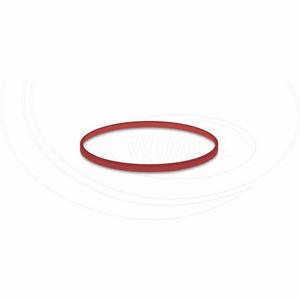 Gumička slabá červená 1mm O6cm [1 kg] - Plastobal