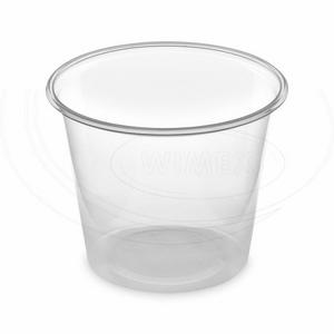 Dressingová miska (PP) priehľadná O70mm 125ml [50 ks] - Plastobal