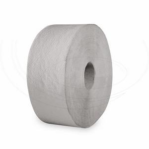 Toaletný papier 1vrstvý s ražbou natural `JUMBO` O24cm 210m [6 ks] - Plastobal