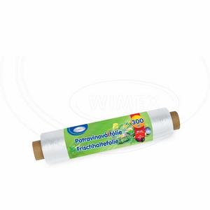 Potravinová fólia (PE) 9µm 29cm x 300m jednotlivo balená [1 ks] - Plastobal