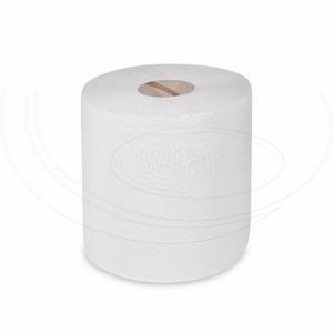 Utierka (Tissue) rolovaná 2vrstvá s ražbou biela O17cm 19cm x 100m [6 ks] - Plastobal