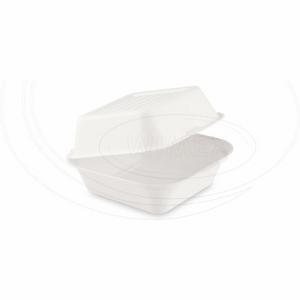 Burger box cukrová trstina BIO 152 x 150 x 78 mm [50 ks] - Plastobal