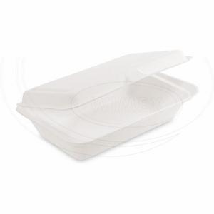 Menu box cukrová trstina BIO nedelený 250 x 162 x 63 mm [50 ks] - Plastobal