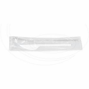 Nôž biely 16,5 cm hygienicky balený [100 ks] VYPREDANE  - Plastobal
